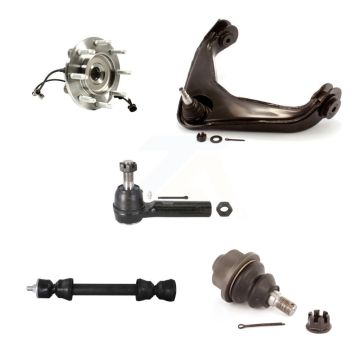 Front Right Bearing Link kit Upper Arm Lower Ball Joint & Outer Tie Rod Kit (5Pc) For GMC K7T-111291