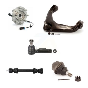 Front Right Bearing Link kit Upper Arm Lower Ball Joint & Outer Tie Rod Kit (5Pc) For GMC K7T-111296