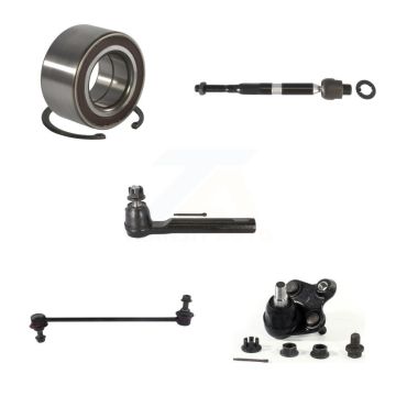 Front Left Bearing Link kit Lower Ball Joint Outer Inner Tie Rod Kit (5Pc) For Honda CR-V K7T-111299