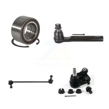 Front Right Wheel Bearing Link kit Lower Ball Joint Outer Tie Rod End Kit For Honda CR-V K7T-111309