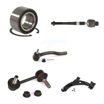Front Left Bearing Link kit Lower Control Arm With Ball Joint Outer Inner Tie Rod Kit (5Pc) For K7T-