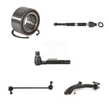 Front Left Bearing Link kit Lower Control Arm With Ball Joint Outer Inner Tie Rod Kit (5Pc) For K7T-