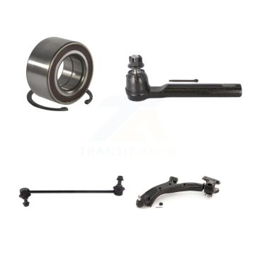 Front Left Wheel Bearing Link kit Control Arm And Outer Tie Rod End Kit For Honda CR-V K7T-111332