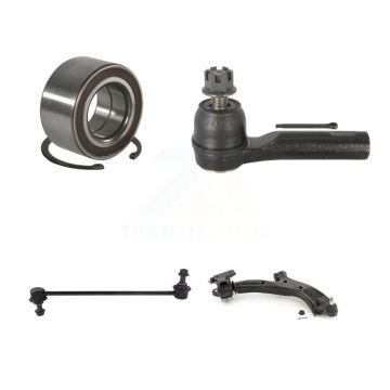 Front Right Wheel Bearing Link kit Control Arm And Outer Tie Rod End Kit For Honda CR-V K7T-111334