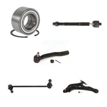 Front Left Bearing Link kit Lower Control Arm With Ball Joint Outer Inner Tie Rod Kit (5Pc) For K7T-