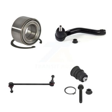 Front Left Bearing Link kit Lower Ball Joint Outer Tie Rod End Kit For Nissan Micra Versa K7T-111346