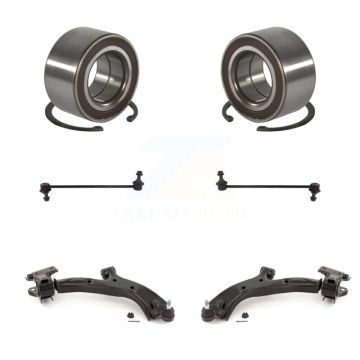 Front Wheel Bearing Lower Control Arm with Ball Joint & Link Kit For 2007-2011 Honda CR-V K7T-111353