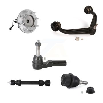 Front Right Hub Bearing Link kit Upper Control Arm Lower Ball Joint Outer Tie Rod Kit (5Pc) For K7T-
