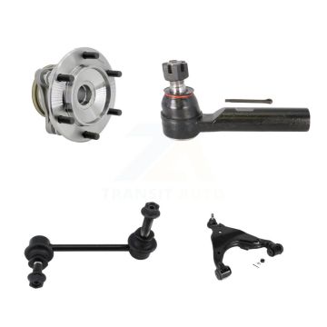 Front Left Hub Bearing Link kit Lower Control Arm With Ball Joint & Outer Tie Rod Kit For K7T-111367