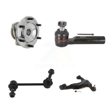 Front Left Hub Bearing Link kit Lower Control Arm With Ball Joint & Outer Tie Rod Kit For K7T-111368