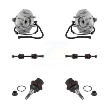 Front Bearing Lower Ball Joint Sway Bar Stabilizer Link Kit For 2015-2017 Ford F-150 RWD K7T-111374