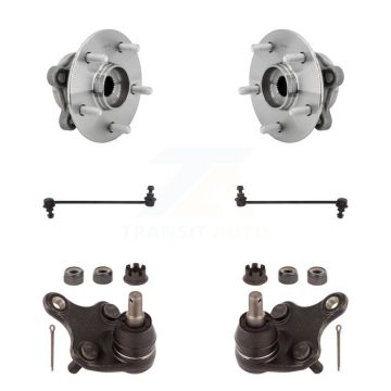 Front Hub Bearing Lower Ball Joint & Sway Bar Link Kit For Toyota C-HR Lexus UX250h UX200 K7T-111379