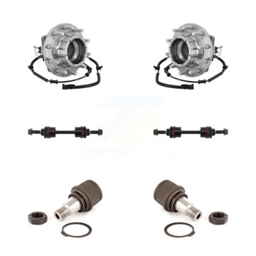 Front Bearing Assembly Lower Ball Joint Sway Bar Link Kit For Ford F-350 Super Duty F-450 K7T-111384