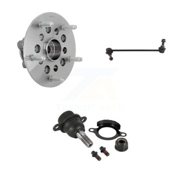 Front Hub Bearing Link kit & Lower Ball Joint Kit For Ford Transit-250 Transit-150 HD RWD K7T-111387