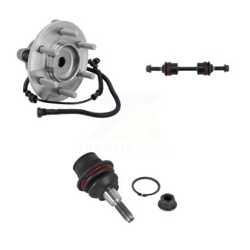 Front Hub Bearing Assembly Link kit And Lower Ball Joint Kit For 2015-2017 Ford F-150 RWD K7T-111392
