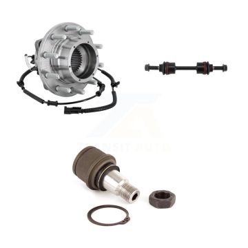 Front Hub Bearing Assembly Link kit Lower Ball Joint Kit For Ford F-350 Super Duty F-450 K7T-111395