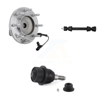 Front Hub Bearing Link kit Lower Ball Joint Kit For GMC Chevrolet Sierra 2500 HD 3500 RWD K7T-111396