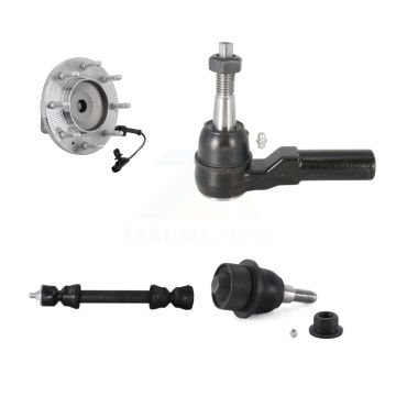 Front Hub Bearing Link kit Lower Ball Joint Outer Tie Rod Kit For GMC Chevrolet Sierra HD K7T-111404