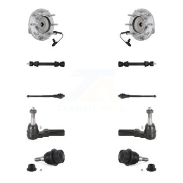 Front Bearing Lower Ball Joint Outer Inner Tie Rod Link Kit (10Pc) For GMC Chevrolet 2500 K7T-111410
