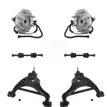 Front Bearing Assembly Lower Control Arm with Ball Joint Sway Bar Link Kit For Ford F-150 K7T-111424