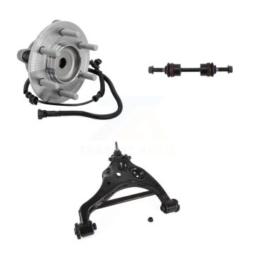 Front Left Hub Bearing Assembly Sway Bar Link kit & Lower Control Arm Kit For Ford F-150 K7T-111430