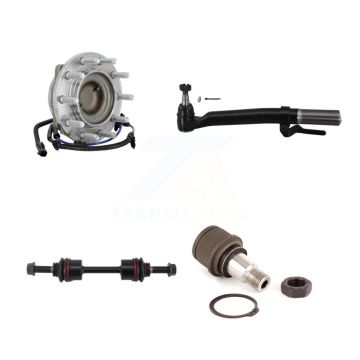 Front Left Hub Bearing Assembly Link kit Lower Ball Joint And Outer Tie Rod End Kit For K7T-111449