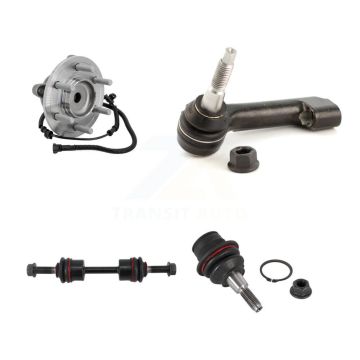 Front Left Hub Bearing Link kit Lower Ball Joint Outer Tie Rod End Kit For Ford F-150 RWD K7T-111452