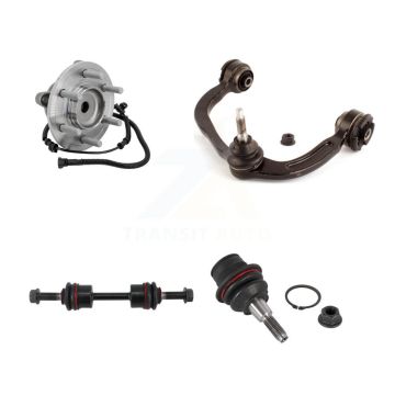 Front Right Hub Bearing Link kit Lower Ball Joint & Upper Control Arm Kit For Ford F-150 K7T-111500