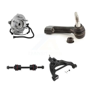 Front Right Hub Bearing Link kit Lower Control Arm With Ball Joint Outer Tie Rod Kit For K7T-111506