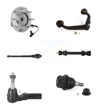 Front Hub Bearing Link kit Upper Crontrol Arm Lower Ball Joint Outer Inner Tie Rod Kit (6Pc) For K7T
