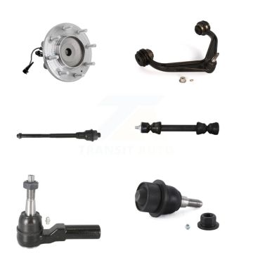 Front Hub Bearing Link kit Upper Crontrol Arm Lower Ball Joint Outer Inner Tie Rod Kit (6Pc) For K7T