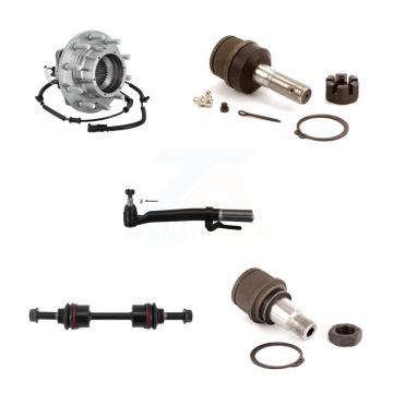 Front Left Hub Bearing Link kit Upper Lower Ball Joint & Outer Tie Rod End Kit (5Pc) For K7T-111564