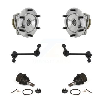 Front Hub Bearing Lower Ball Joint & Sway Bar Link Kit For Toyota 4Runner FJ Cruiser RWD K7T-111603