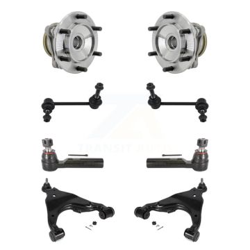 Front Bearing Lower Control Arm Ball Joint Outer Tie Rod Link Kit (8Pc) For Toyota Tacoma K7T-111637