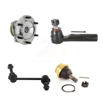 Front Right Hub Bearing Link kit Lower Ball Joint Outer Tie Rod End Kit For Toyota Tacoma K7T-111640