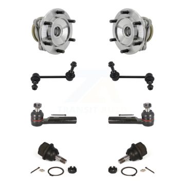 Front Bearing Lower Ball Joint Outer Tie Rod Link Kit (8Pc) For Toyota 4Runner FJ Cruiser K7T-111646