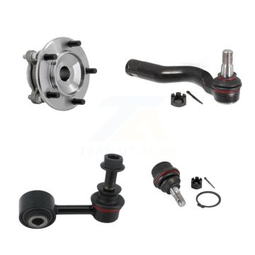 Front Left Hub Bearing Link kit Lower Ball Joint Outer Tie Rod Kit For Toyota Tundra RWD K7T-111655