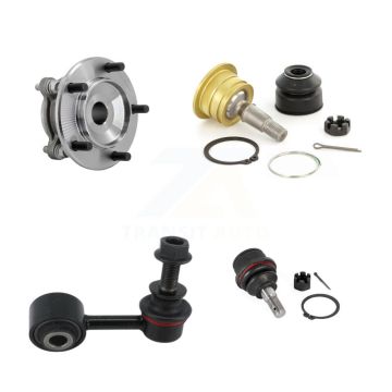 Front Left Hub Bearing Link kit Upper Lower Ball Joint Kit For Toyota Tundra Sequoia RWD K7T-111663