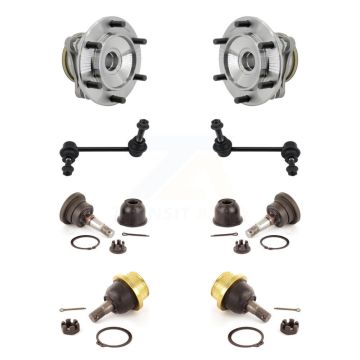 Front Bearing Upper Lower Ball Joint Sway Bar Stabilizer Link Kit (8Pc) For Toyota Tacoma K7T-111686