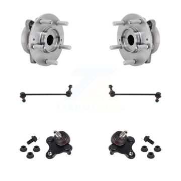 Front Bearing Lower Ball Joint & Sway Bar Stabilizer Link Kit For 2018-2022 Hyundai Kona K7T-111691