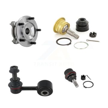 Front Right Hub Bearing Link kit Upper Lower Ball Joint Kit For Toyota Tundra Sequoia RWD K7T-111693
