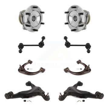 Front Bearing Lower Upper Control Arm & Link Kit (8Pc) For Toyota 4Runner FJ Cruiser RWD K7T-111698