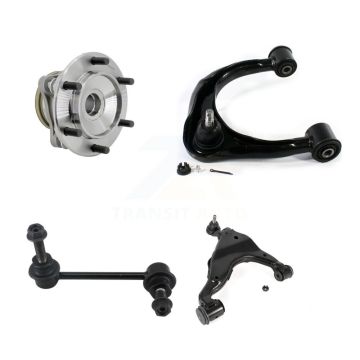 Front Right Hub Bearing Assembly Link kit Lower & Upper Control Arm Kit For Toyota Tacoma K7T-111706