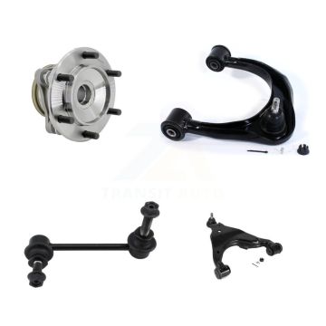 Front Left Hub Bearing Assembly Link kit Lower & Upper Control Arm Kit For Toyota Tacoma K7T-111709