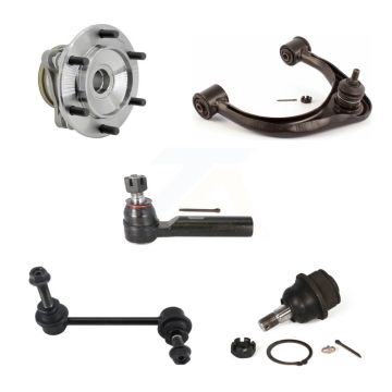 Front Right Hub Bearing Link kit Upper Control Arm Lower Ball Joint Outer Tie Rod Kit (5Pc) For K7T-