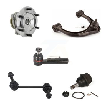Front Right Hub Bearing Link kit Upper Control Arm Lower Ball Joint Outer Tie Rod Kit (5Pc) For K7T-
