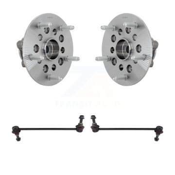 Front Hub Bearing Assembly And Link Kit For Ford Transit-250 Transit-350 Transit-150 HD K7T-111793