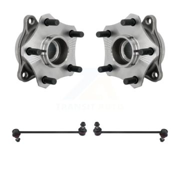 Front Hub Bearing Assembly And Link Kit For 2010-2013 Suzuki Kizashi K7T-111798