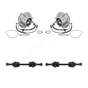 Front Hub Bearing Assembly Link Kit For 2011-2016 Ford F-450 Super Duty With 8 Lug Wheels K7T-111799