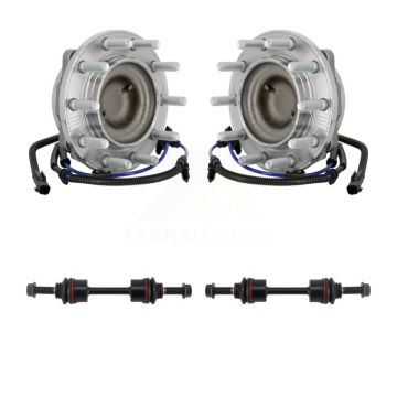 Front Hub Bearing Assembly And Link Kit For 2017-2020 Ford F-450 Super Duty F-550 4 X 2 K7T-111803